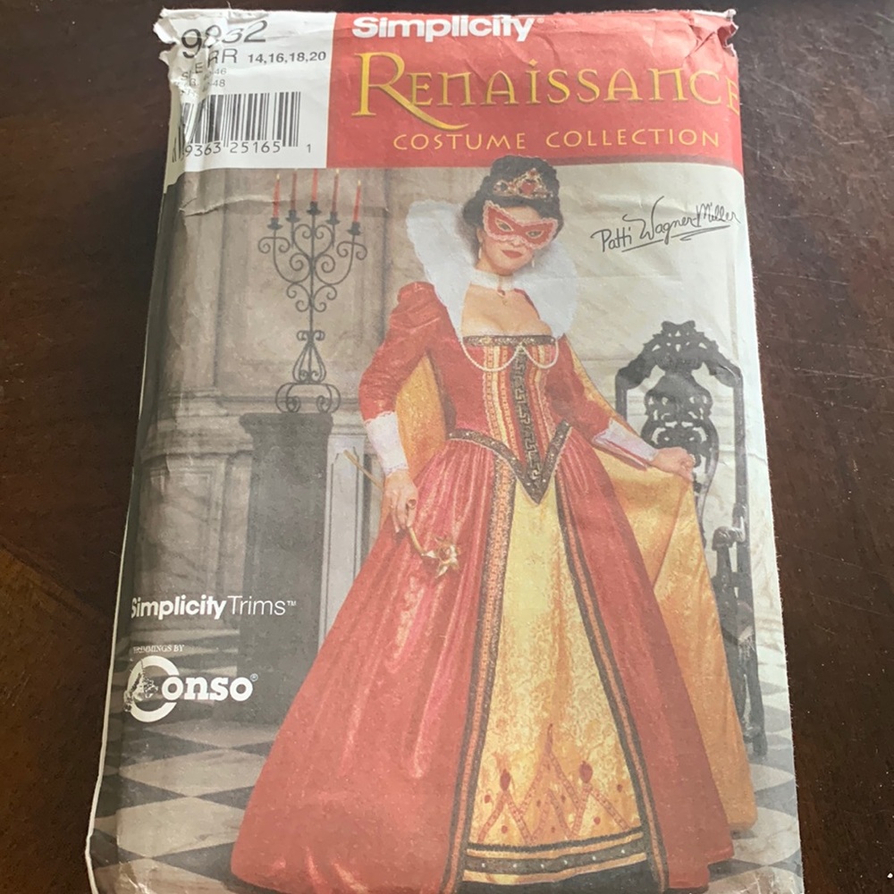 Renaissance Costume pattern
